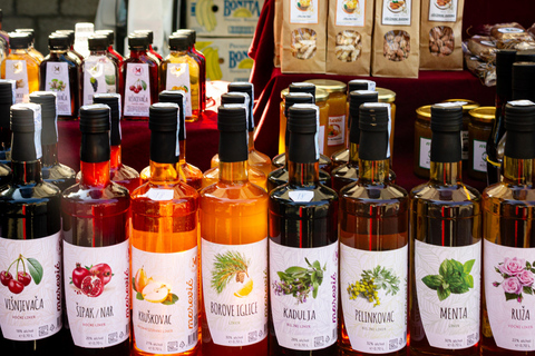 Three Lakes Adventure (every day) / Tuesday Zadvarje Market From Makarska: Local Market Zadvarje & Three Lakes Adventure