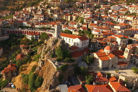 Het orakel van Delphi & de trappen van de heilige Paulus uit het oude Korinthe