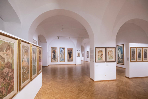 Praga: biglietto d'ingresso al Museo Mucha