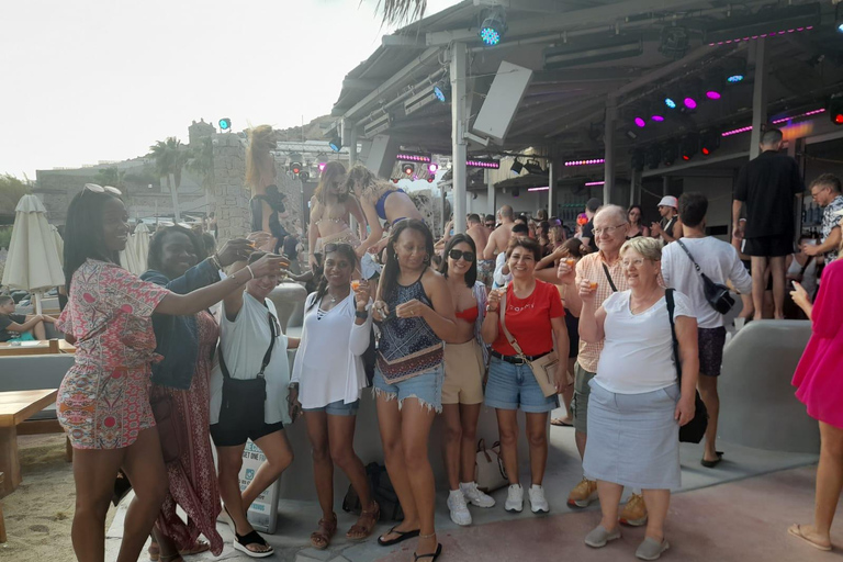 Mykonos Semi Private Bus Tour in English/Spanish