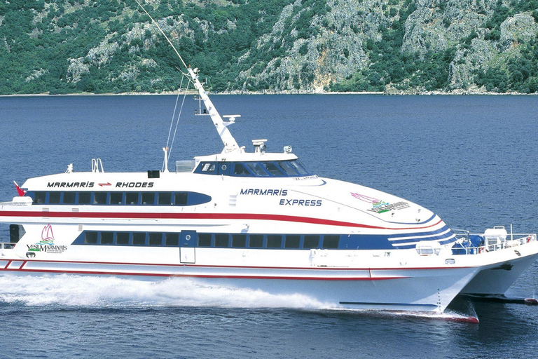 Marmaris: Rhodes Round Ferry Ticket and Hotel Transfer Rhodes Ferry Ticket – No Hotel Transfer