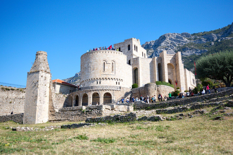 From Durres/Golem: Kruja Castle &amp; Old Bazaar Day Tour