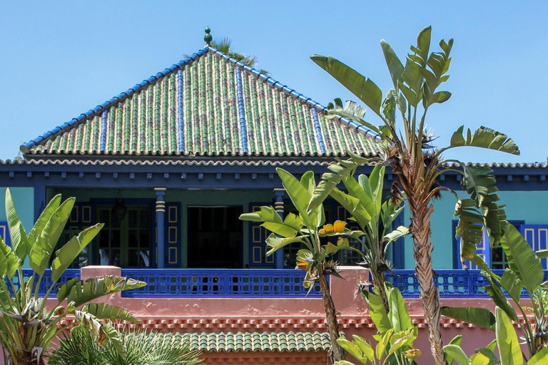 Marrakesz: Ogród Majorelle, YSL i wejście do Muzeum Berberów