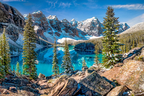 Banff - Lake Louise - Moraine Lake Halvdagsutflykt