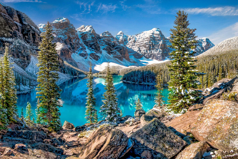 Banff - Lake Louise - Moraine Lake Halvdagsutflykt