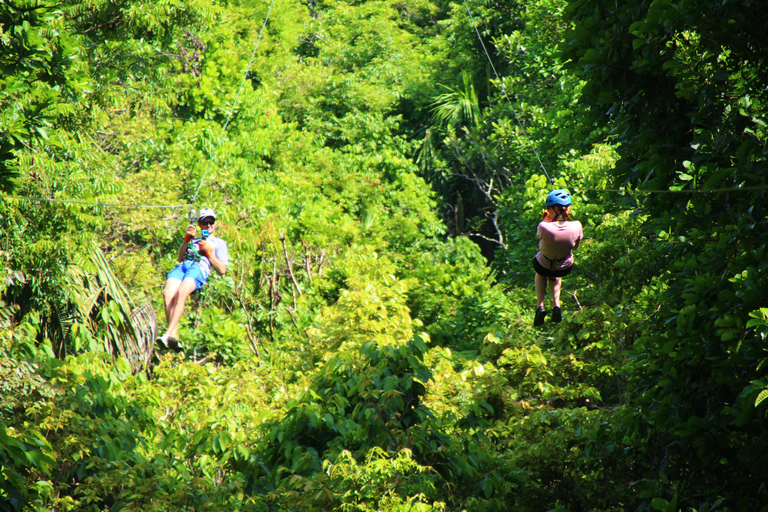 Manuel Antonio Quepos Zip Lining Tour with Lunch Quepos Titi Zip Lining Tour