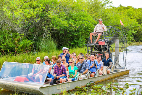 Visite d&#039;une demi-journée des Everglades en canot pneumatique et transport