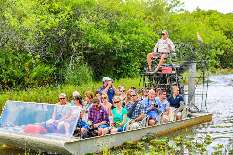 Tour di mezza giornata delle Everglades in motoscafo e trasporto