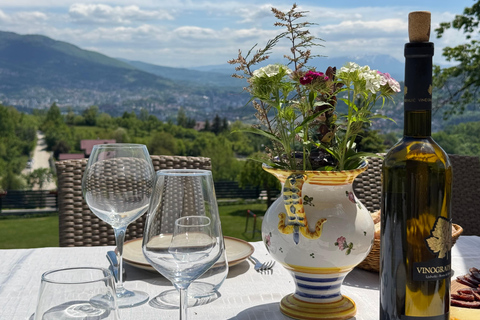 Sarajevo: Family Garden Meze, Drinks, and City Views