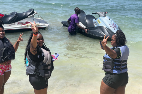 Montego Bay private Jetski, Parasailing & water activities 30 minutes jet ski ride