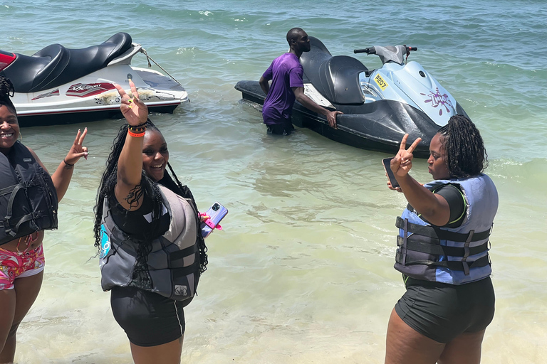 Montego Bay private Jetski, Parasailing & water activities 30 minutes jet ski ride