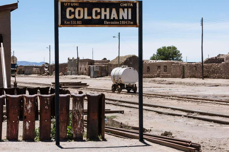 Uyuni: Cmentarz kolejowy, Colchani i wycieczka po Salar de Uyuni
