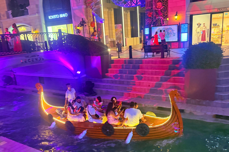 From Side: Land of Legends Night Show with Transfer