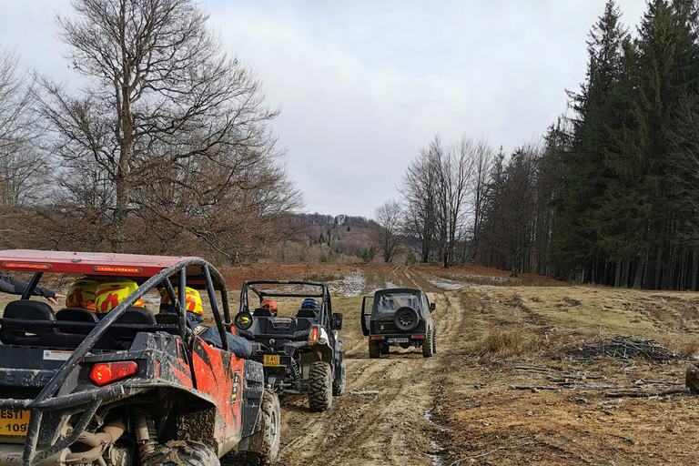 Excursão de mota de neve, ATV ou Buggy a partir de Bucareste