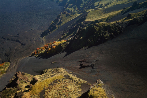 Etna: Caminhada guiada na área do cume com passeio de teleférico