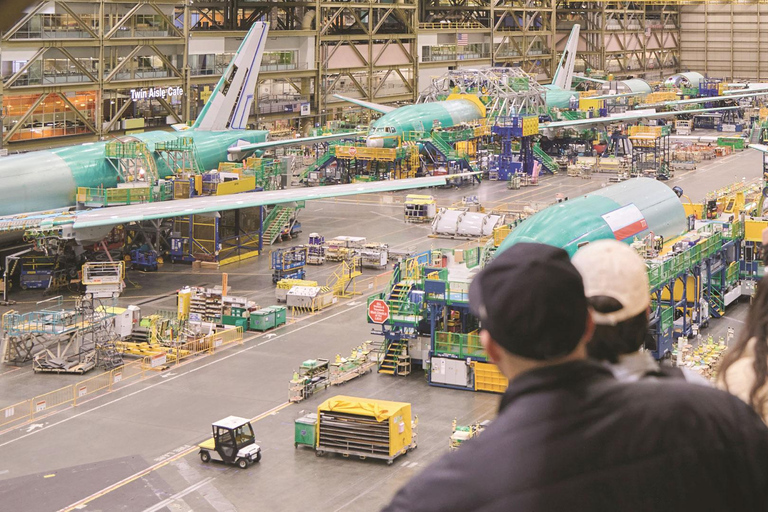 Seattle: Boeing Factory Tour and Future of Flight