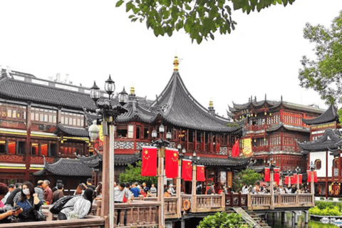 Tour Privado de 2 Días por el Skyline de Shanghái y el Jardín de SuzhouCon todas las admisiones