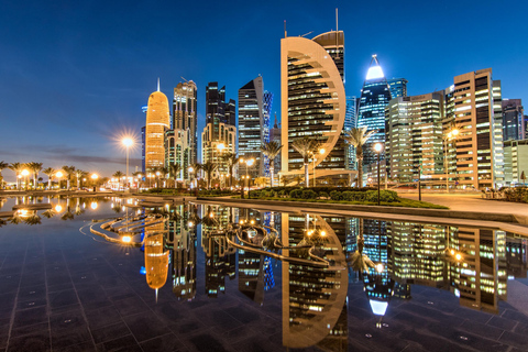 Doha City Night Tour mit privatem Transfer Flughafen/Hotel