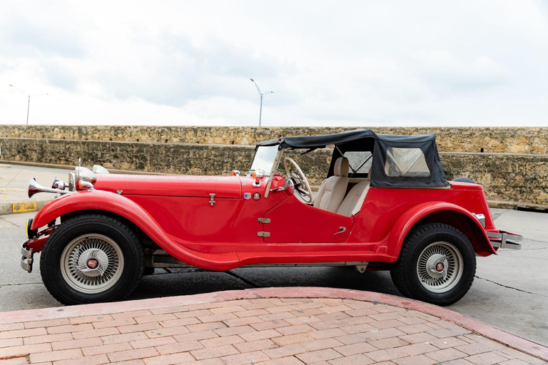 Take a ride in a vintage car and snap some photos in Cartagena de Indias Vintage car ride with a photo shoot