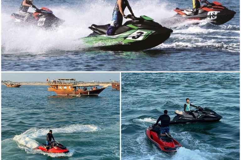 Doha: 60 Minutos de experiencia JETSKI autopilotada - SKYSCRAPERS