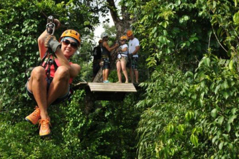 Cancun: Offroad-linbana - broar - FlygCancun: Off-Road Zip Line-Bridges