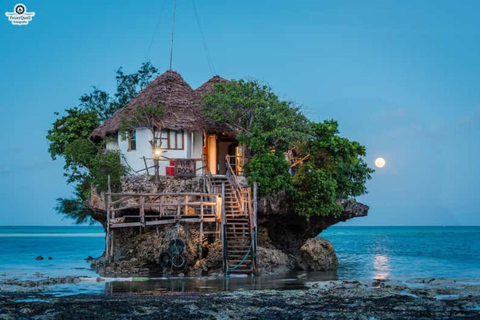 Zanzibar Jozani Forest, Turtle Swim at Salam Cave & The Rock Private Tour with Hotel Pickup & Drop-off