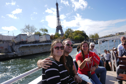 Paris: Eiffel Tower Tour & River Cruise with Summit Option 2nd Floor Eiffel Tower Tour & Seine River Cruise