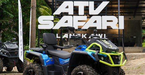 Langkawi: Guided ATV Safari with Waterfall Stop