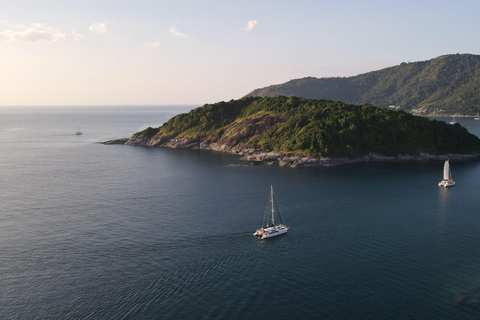 Phuket: Coral, Racha Islands & Promthep Cape Sunset Day Tour Standard Option (Meeting Point)