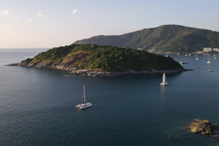 Phuket: Coral, Racha Islands & Promthep Cape Sunset Day Tour Standard Option (Meeting Point)