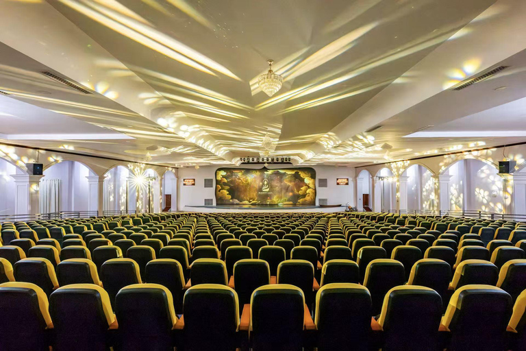 Luang Prabang:MekongRiver Sunset Cruise& Buddha's Light Show Mekong River Sunset Cruise + Buddha Light Show - A Area