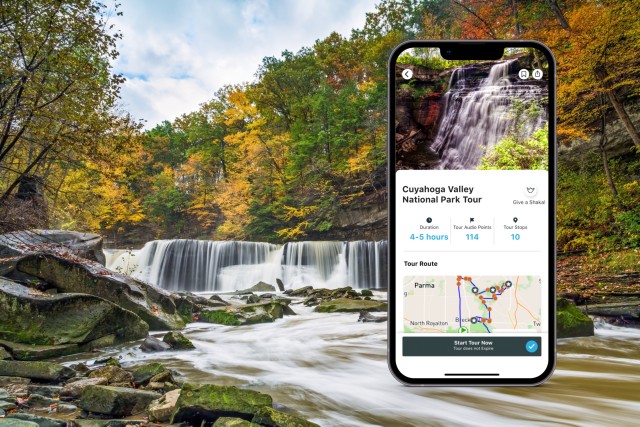 Visit Cuyahoga Valley National Park Audio Tour Guide in Chagrin Falls