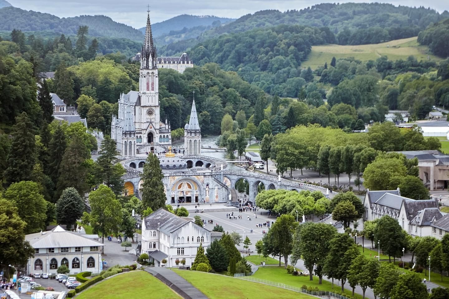 Lourdes: Privater 2-stündiger Einführungsspaziergang mit einem ortskundigen Guide