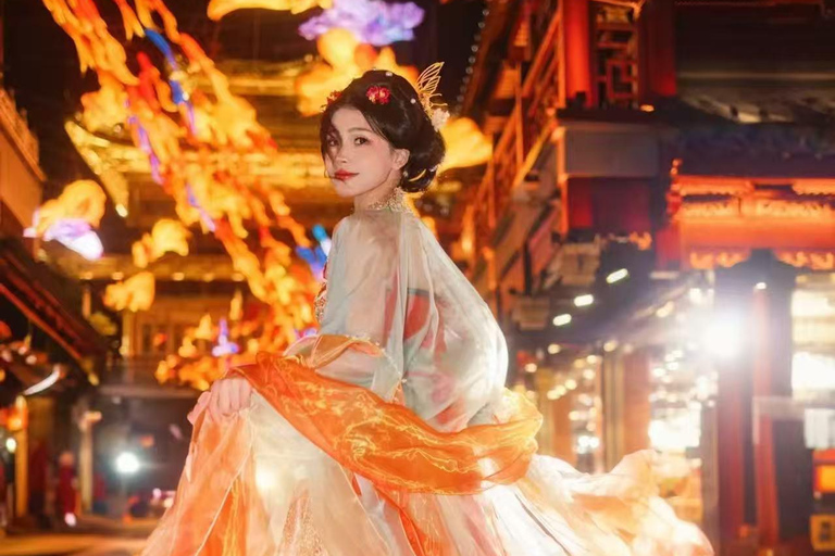 Shanghai Yuyuan Ancient City: Hanfu Makeup Photography