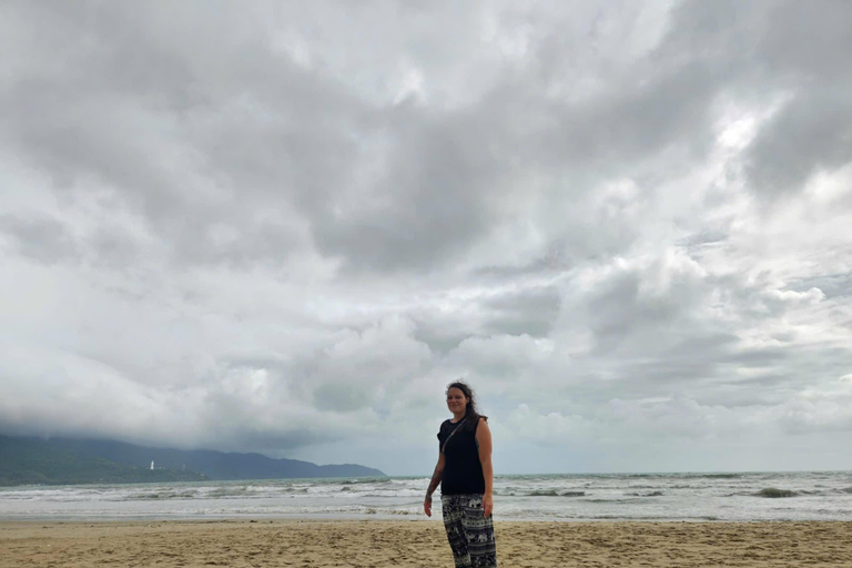 Da Nang Marmorberg, Dragon Bridge, strand Motorcykeltur