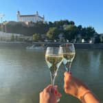 Bratislava: Crociera panoramica con Prosecco illimitato