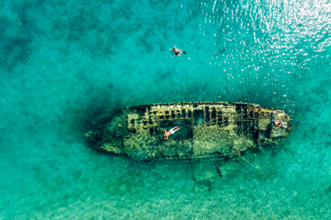 Split: Excursão de meio dia à Lagoa Azul, naufrágio e passeio de barco em TrogirSplit: Passeio de Barco de Meio Dia à Lagoa Azul, Naufrágio e Trogir