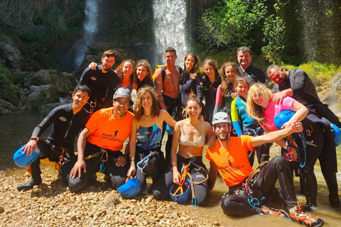 Anna: canyoning em Gorgo de la escalera