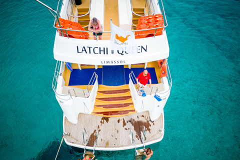 Paphos: Blue Lagoon halve dag boottocht met hoteltransfer