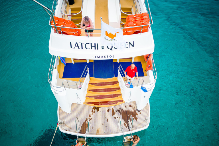 Paphos: Blue Lagoon halve dag boottocht met hoteltransfer