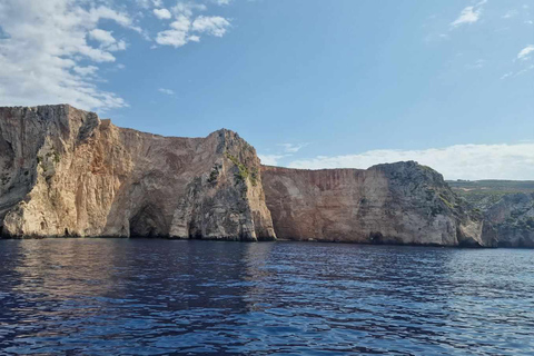 Zakynthos: Schiffswrack-Strand, Blaue Höhlen und Xigia-Höhlen Tour