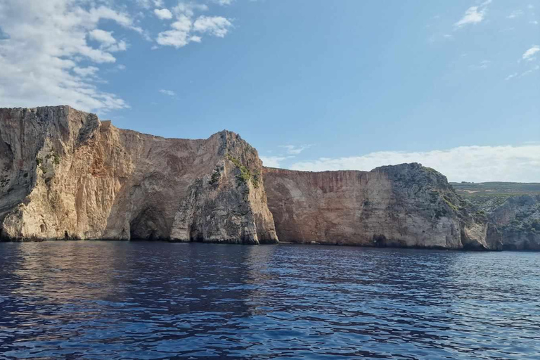 Zakynthos: Shipwreck Beach, blå grottor och Xigia Cave Tour