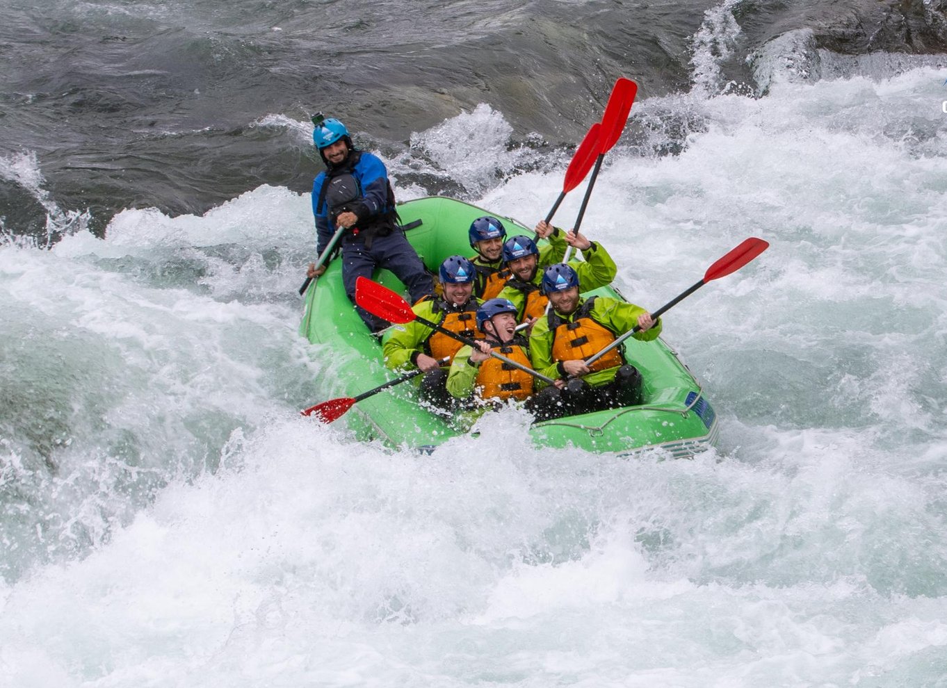 Voss: Spændende guidet whitewater-raftingtur