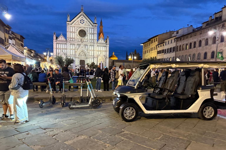 Golf cart tour of the hills of Florence and Piazza Michelangelo