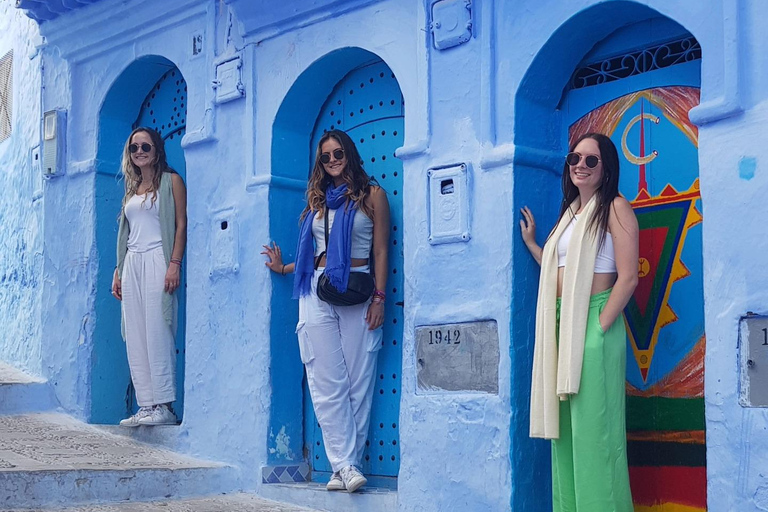 From Spain: Morocco Fantasy Blue Cities 3-Day Guided Tour