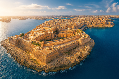 From Sliema: Around Malta Cruise with 3 Swim Stops and Lunch