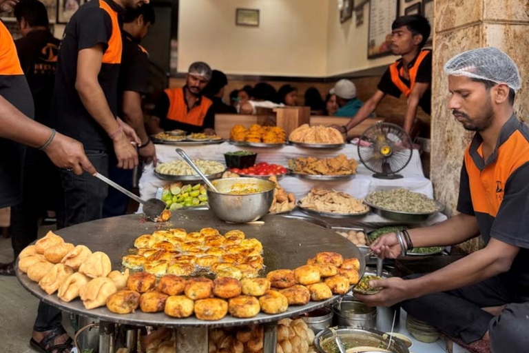 Agra by Night: Private Street Food Tour With Local Markets ( Car with Driver + Tour Guide + Street Food Tasting )