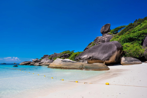 Phuket/Khaolak:Excursión de un día a las Islas Similan con buceo de superficie