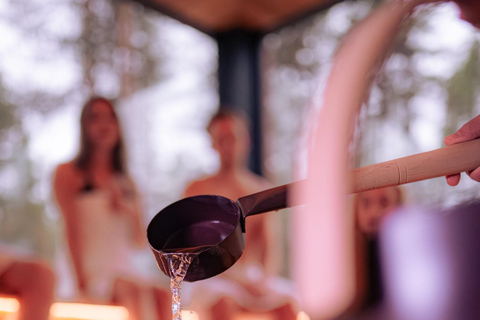 Rovaniemi: Daylight Forest spa,outdoor hot tubs and lunch Rovaniemi: Daylight Arctic spa and lunch with transfers