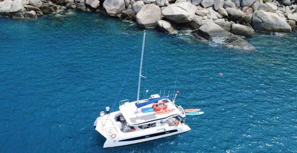 Nha Trang: Catamaran Morning Cruise, Snorkeling & Fishing